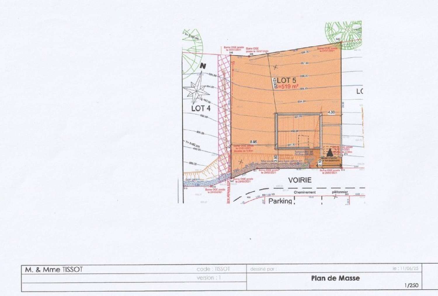  for sale terrain Pomeys Rhône 8
