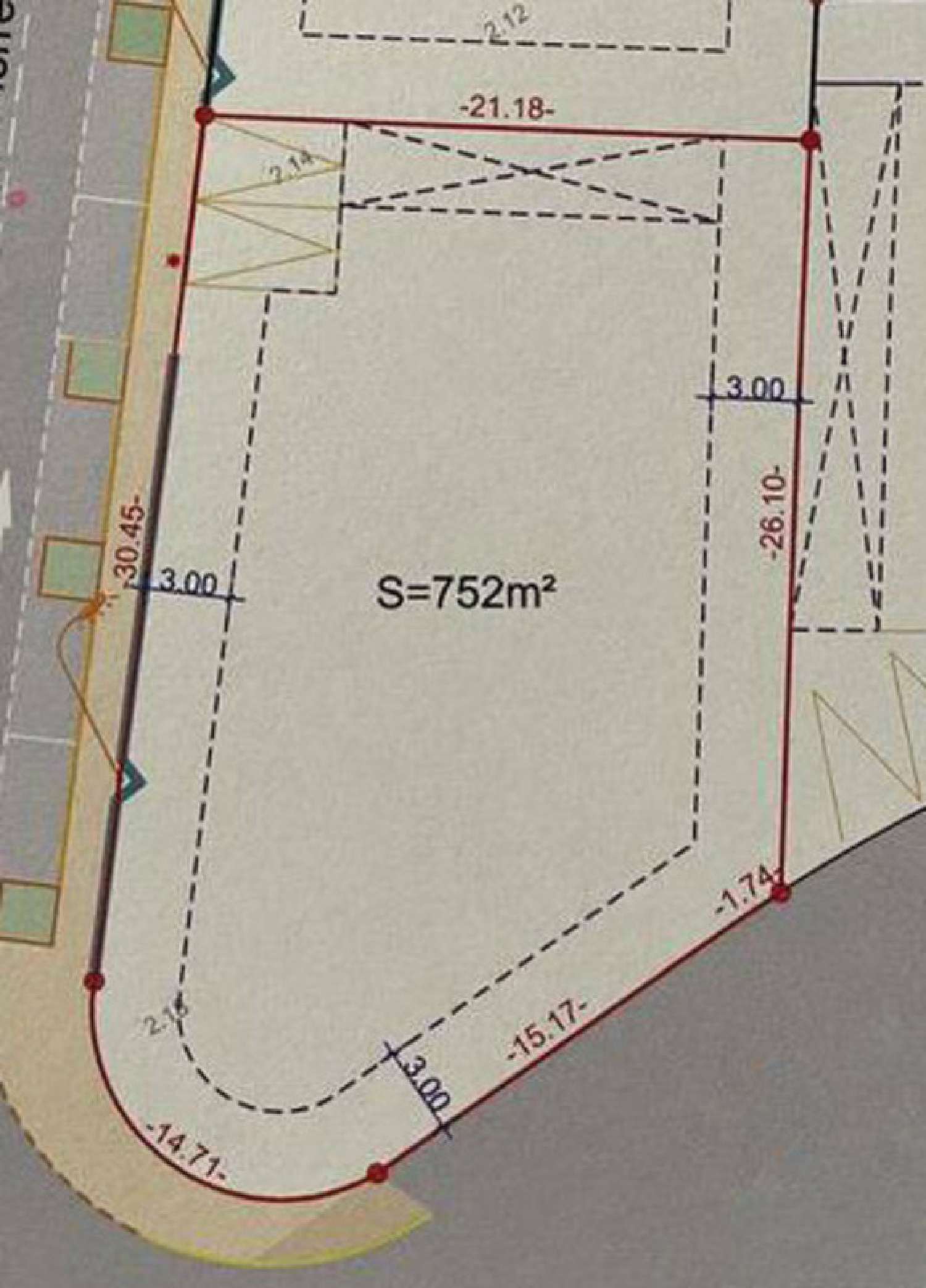 te koop terrein Sérignan Hérault 2