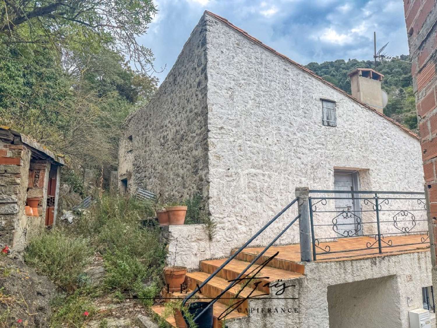  te koop dorpshuis Laroque-de-Fa Aude 1