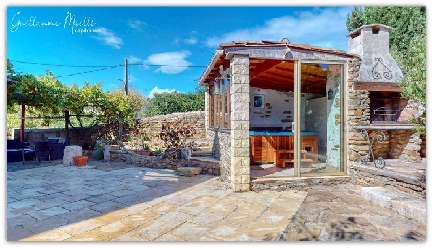  for sale village house Néffiès Hérault 4