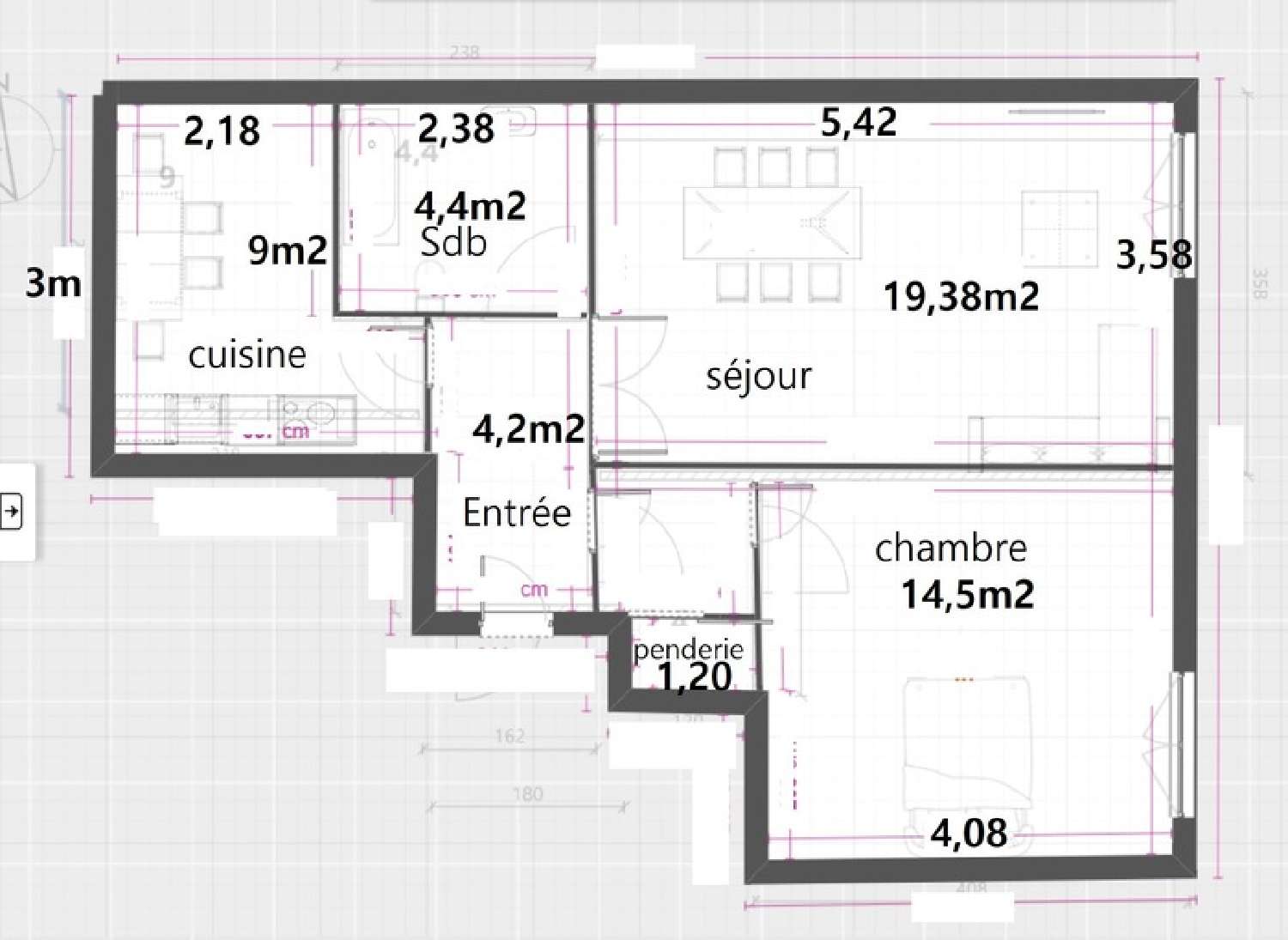  te koop appartement Amiens Somme 2