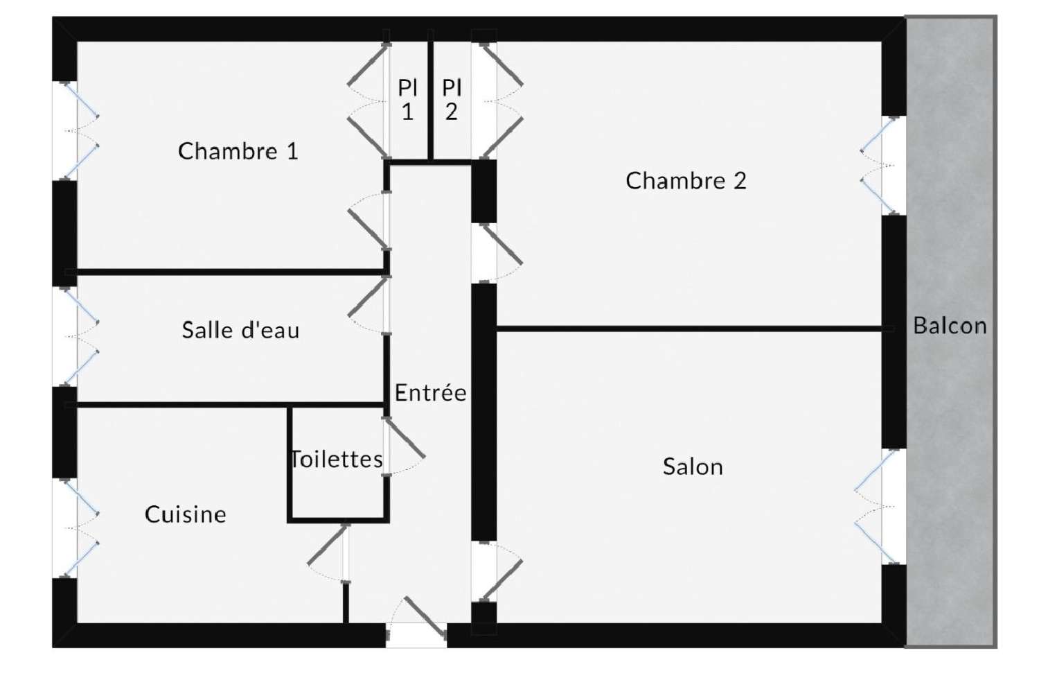  à vendre appartement Aurillac Cantal 2