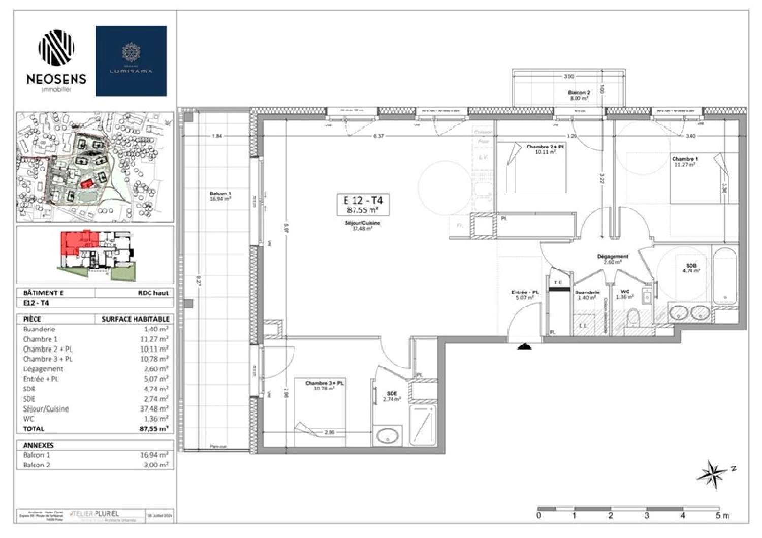 for sale apartment Beaumont Haute-Savoie 3