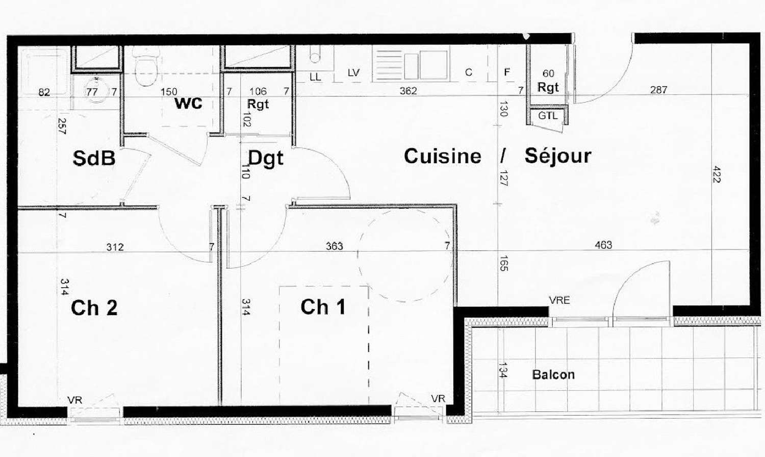 à vendre appartement Brest Finistère 1