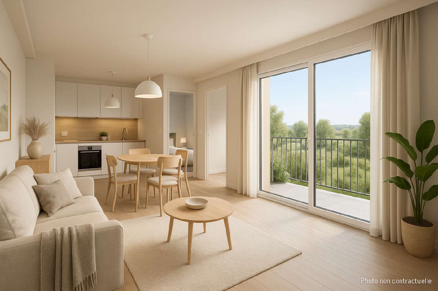 for sale apartment Bussy-Saint-Georges Seine-et-Marne 1
