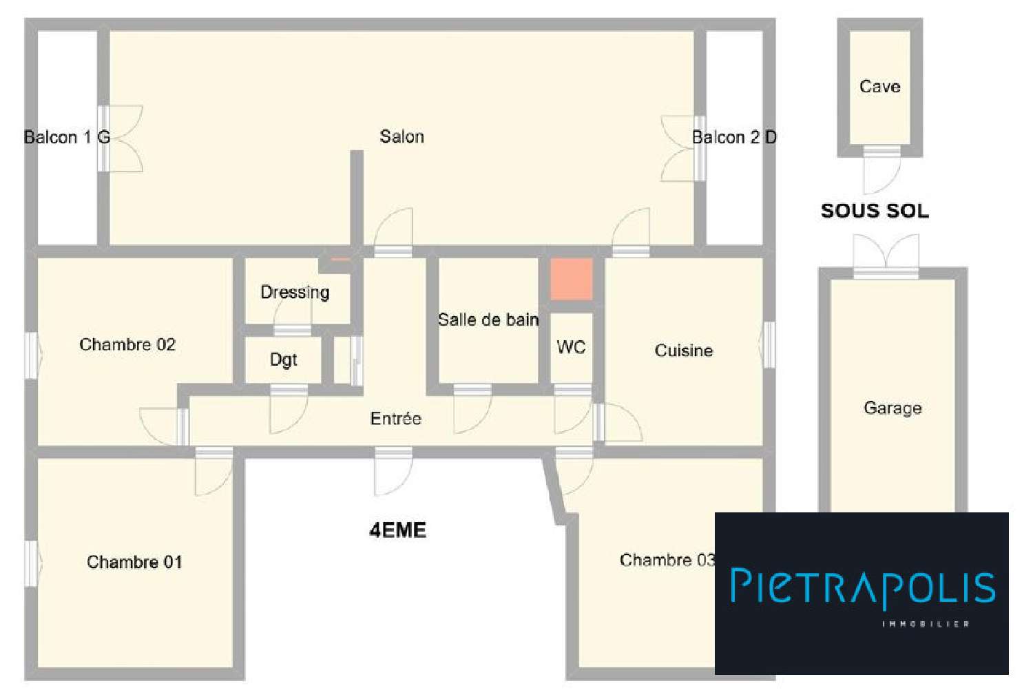  for sale apartment Dijon Côte-d'Or 7