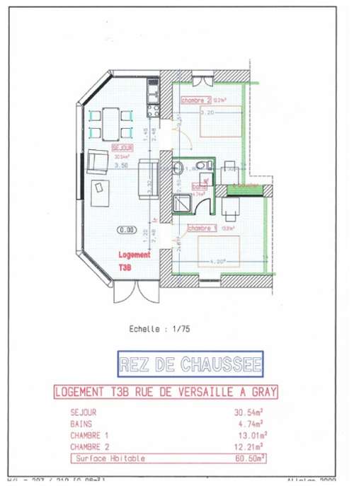 Gray Haute-Saône appartement foto 7182715