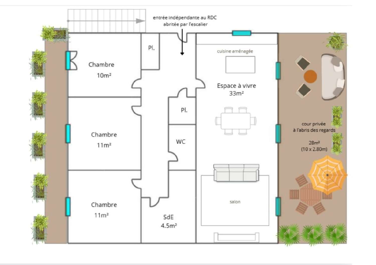 te koop appartement Longeville-sur-Mer Vendée 2