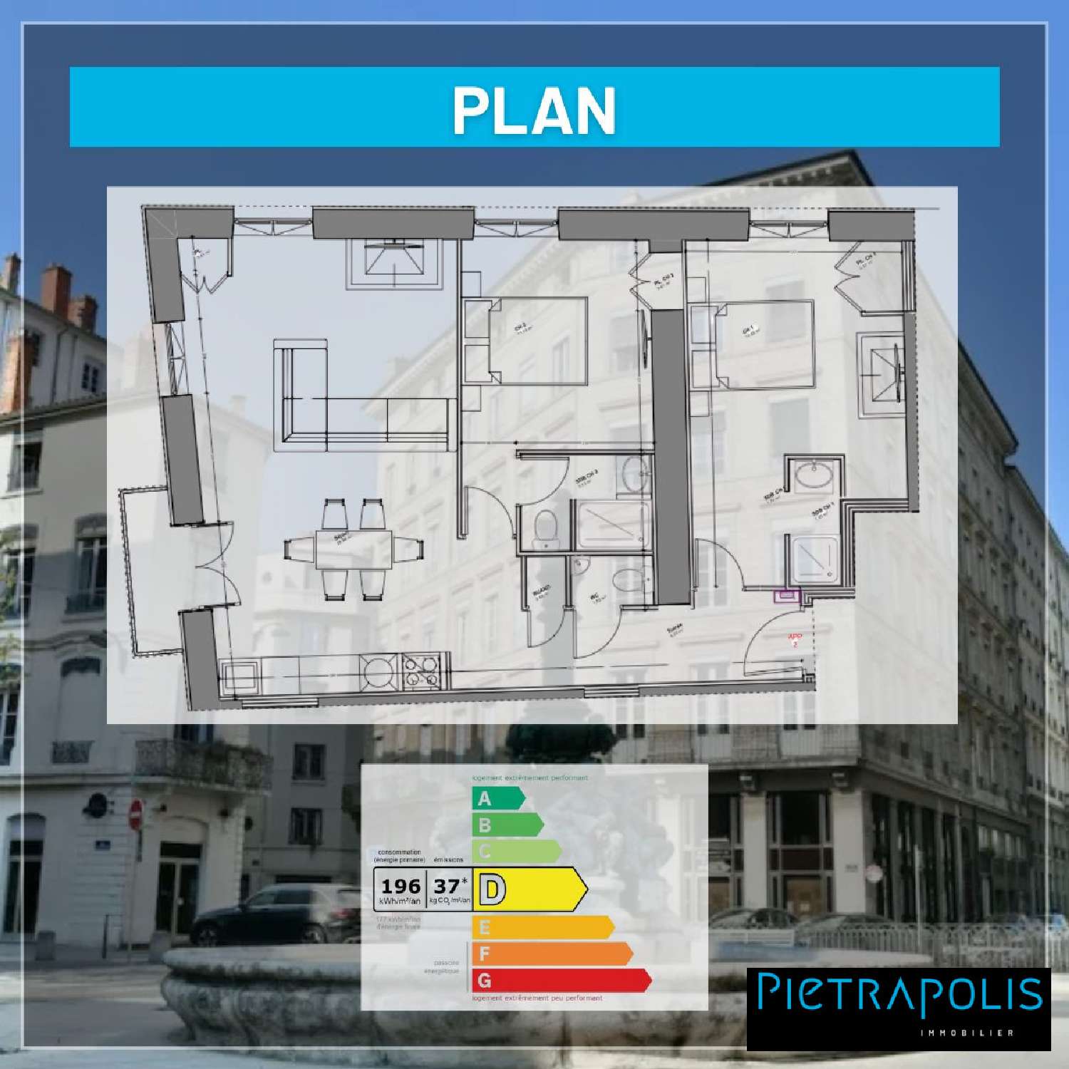  kaufen Wohnung/ Apartment Lyon 2e Arrondissement Rhône 3