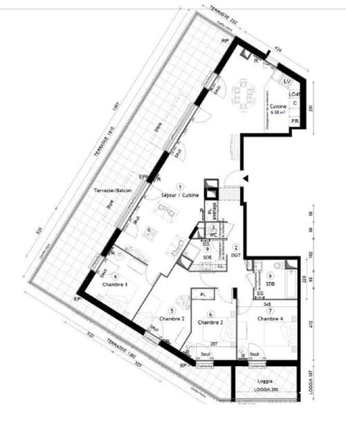 Montreuil Seine-Saint-Denis Wohnung/ Apartment Bild 7190366