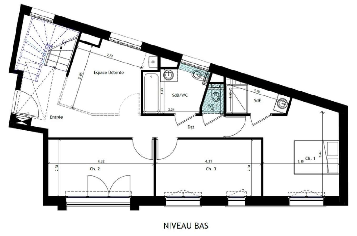 à vendre appartement Paris 20e Arrondissement Paris (Seine) 3