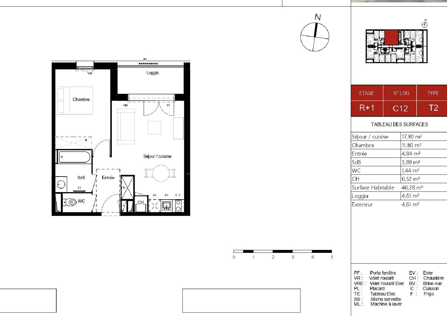 for sale apartment Pradines Lot 2