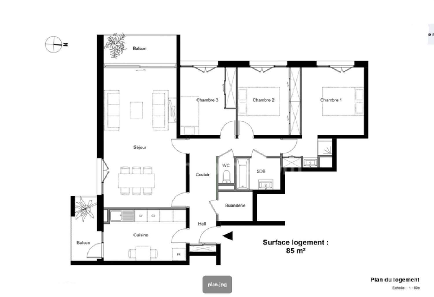  for sale apartment Saint-Genis-Laval Rhône 6