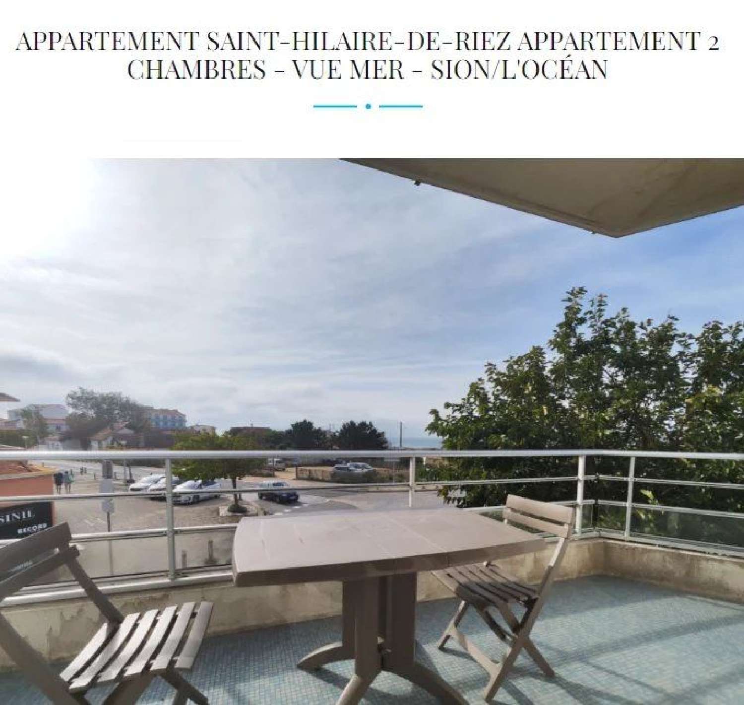  te koop appartement Saint-Hilaire-de-Riez Vendée 1