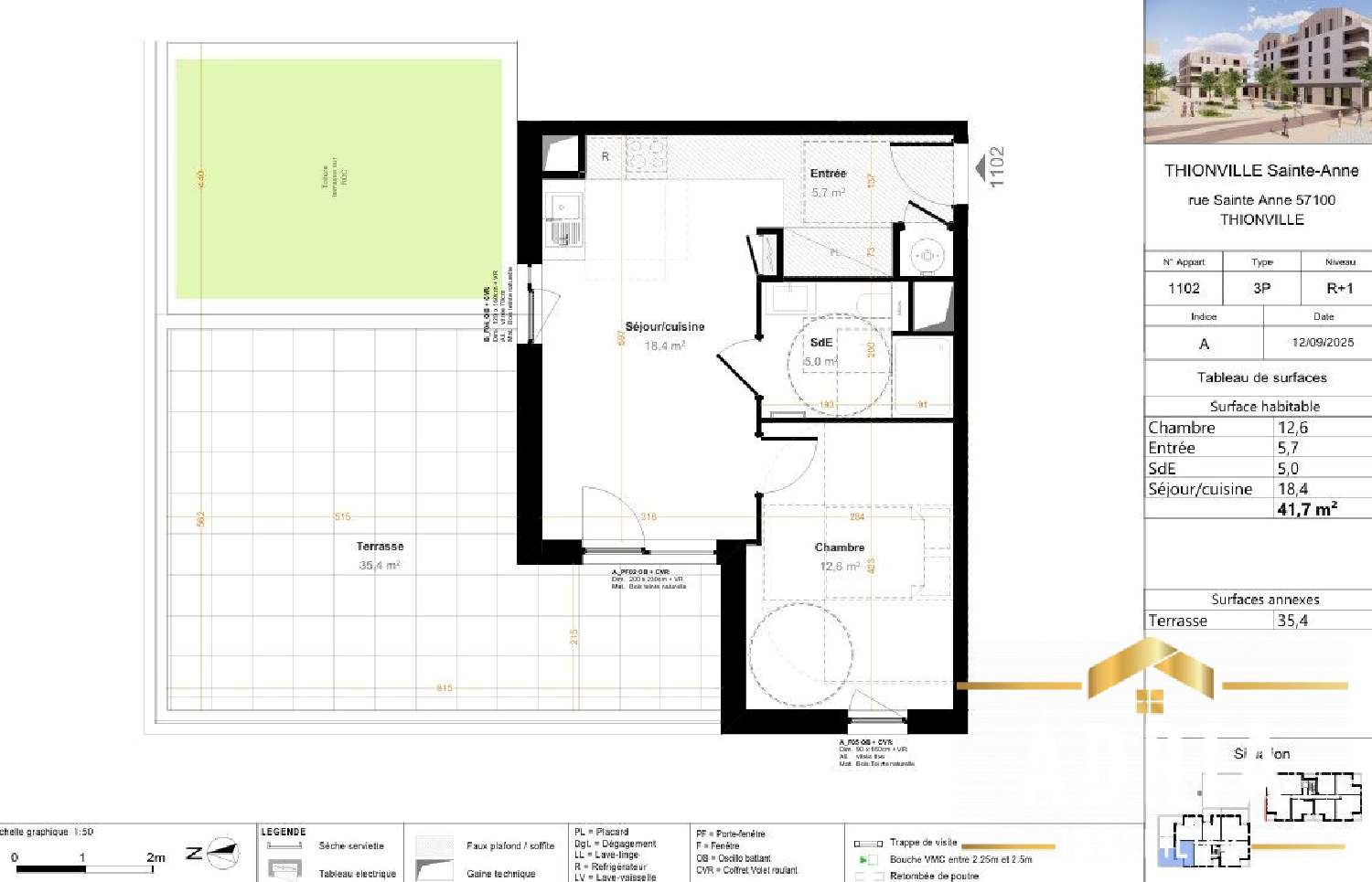  kaufen Wohnung/ Apartment Thionville Moselle 4