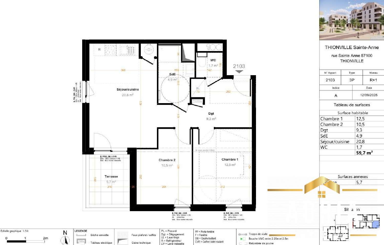 kaufen Wohnung/ Apartment Thionville Moselle 8