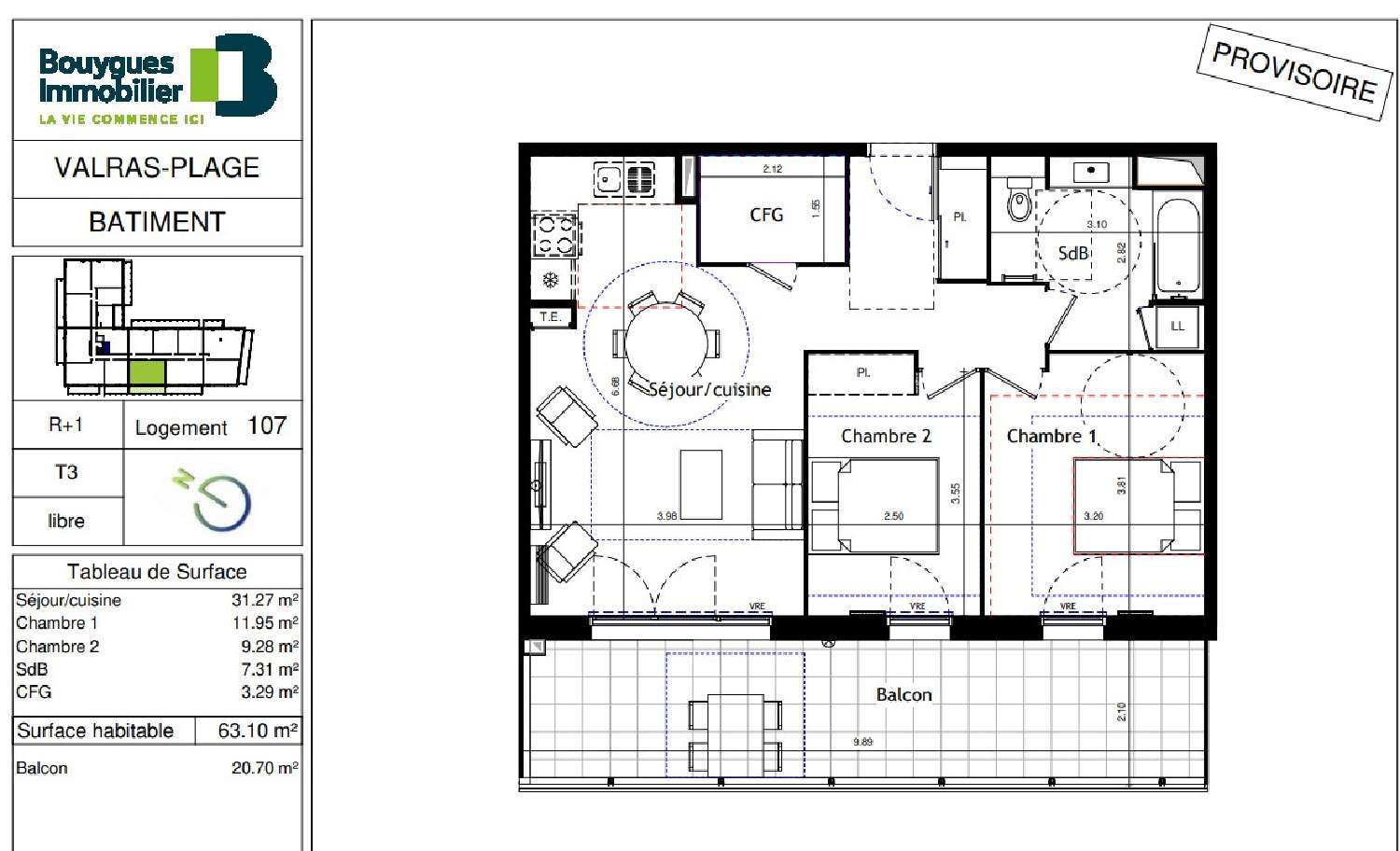 te koop appartement Valras-Plage Hérault 2