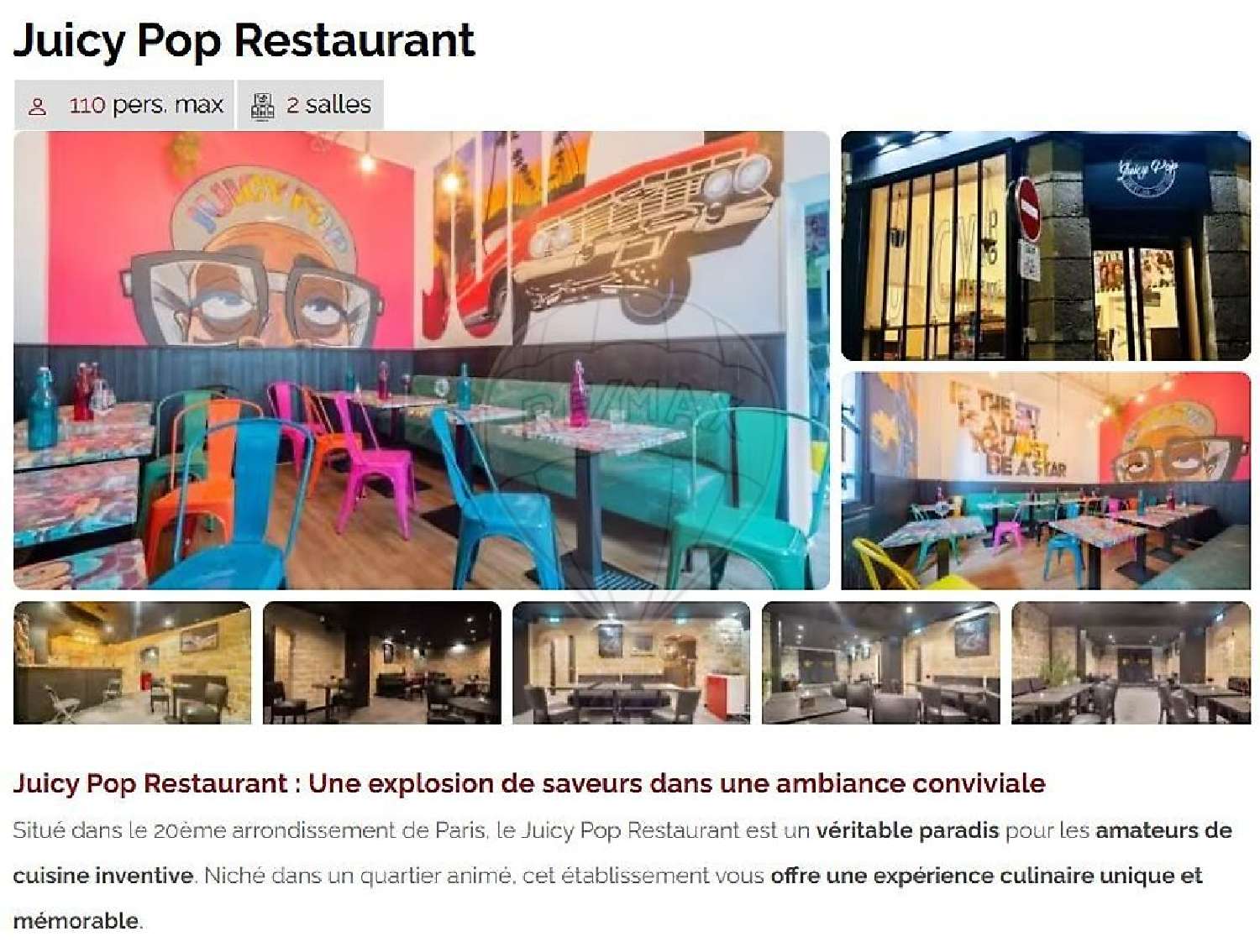 te koop bar-café Paris 20e Arrondissement Parijs (Seine) 3