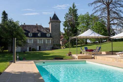 Curemonte Corrèze Schloss Bild 7186566