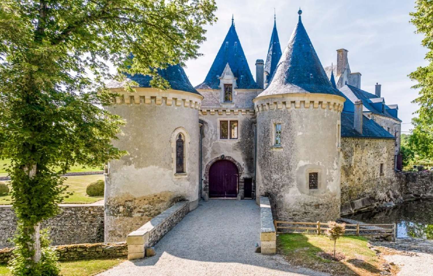  te koop kasteel Le Mans Sarthe 1