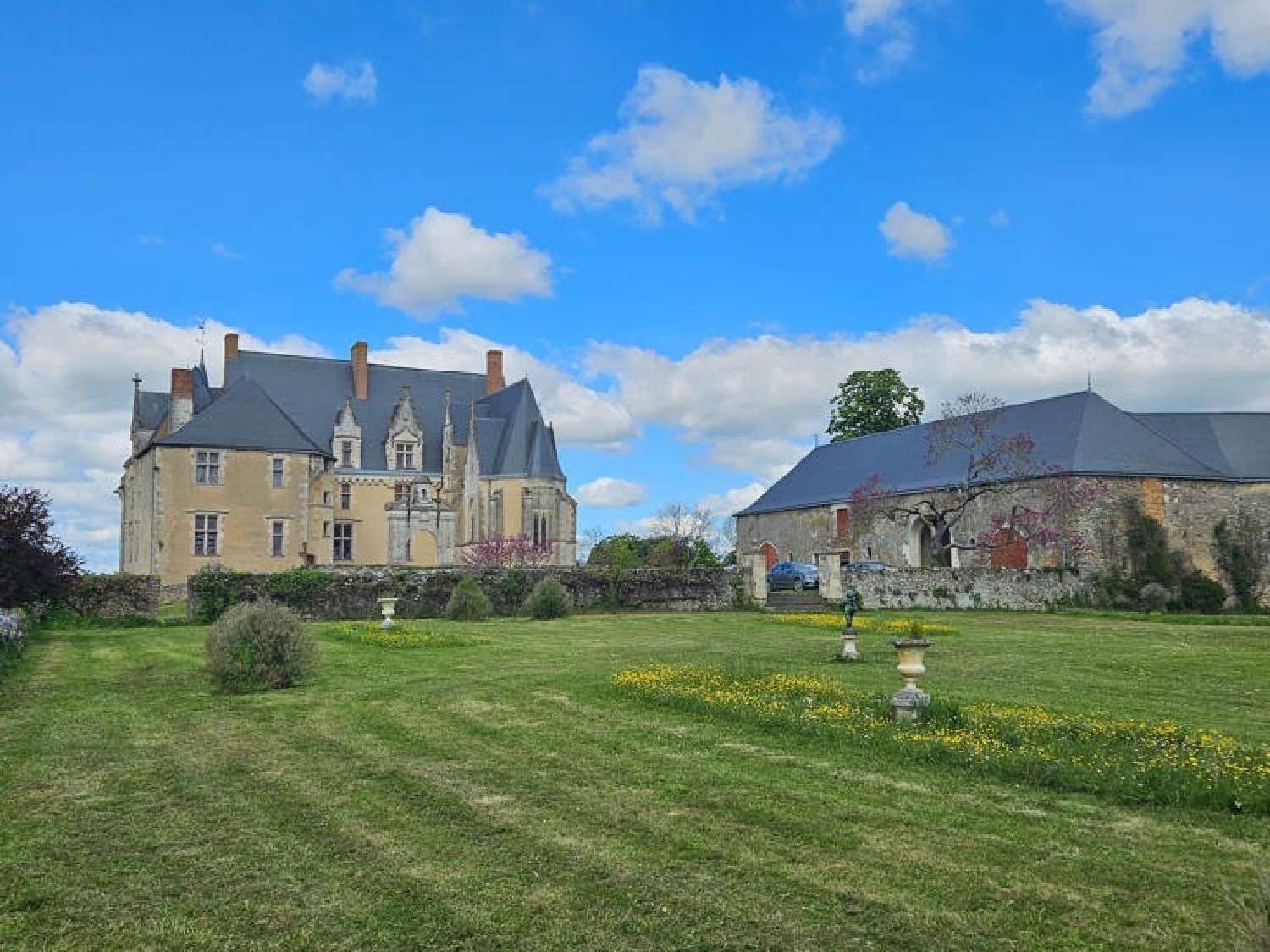  te koop kasteel Le Mans Sarthe 5