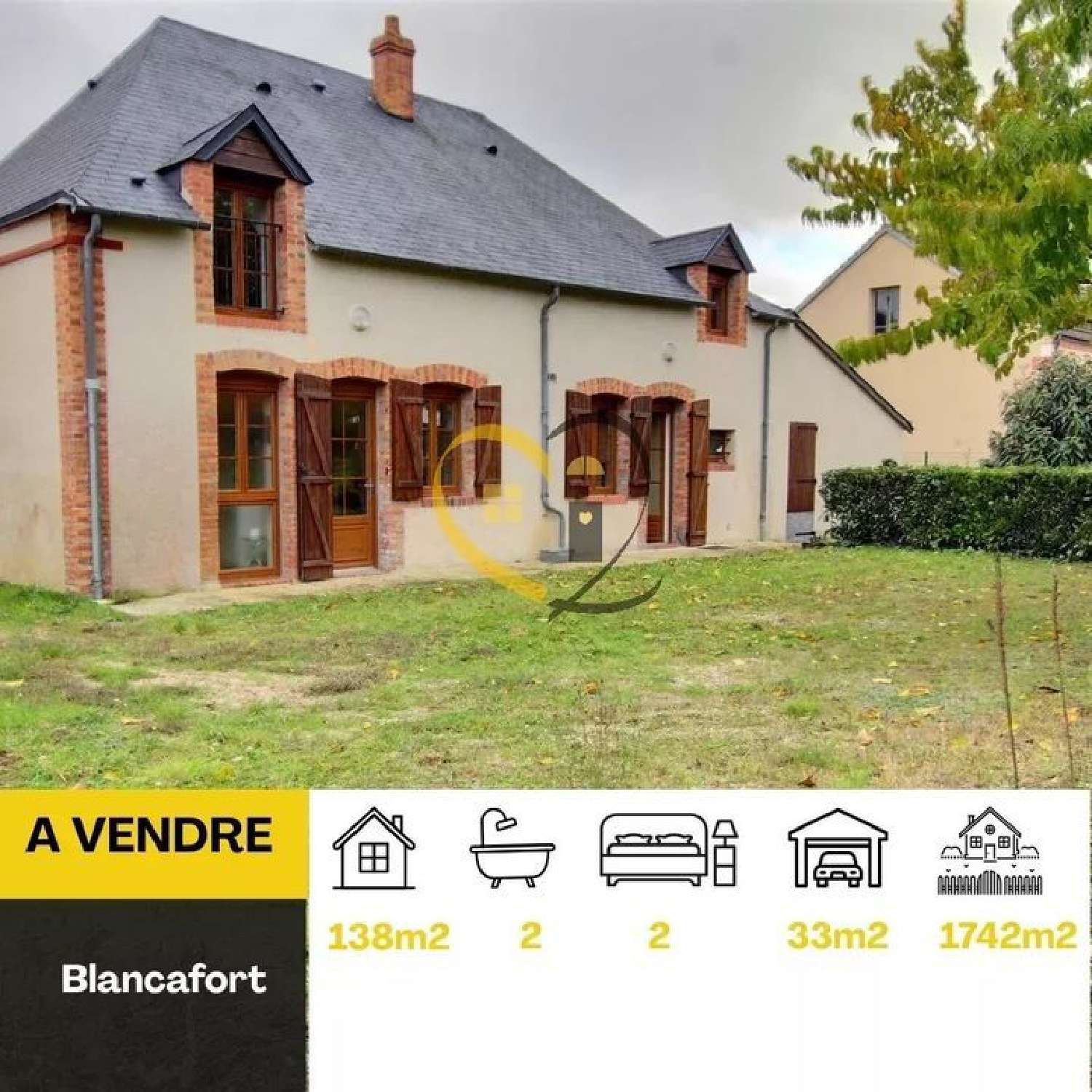 kaufen Haus Blancafort Cher 1