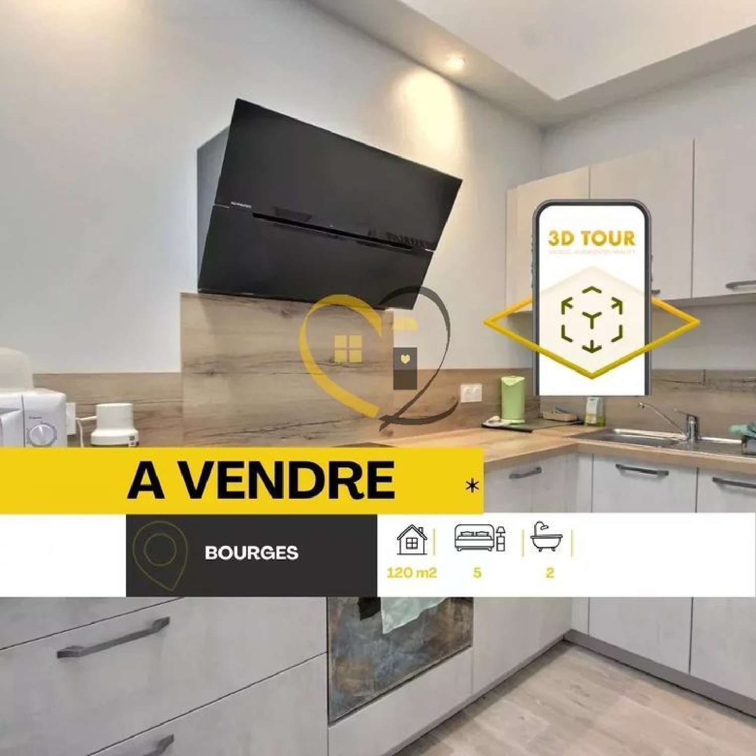à vendre maison Bourges Cher 1