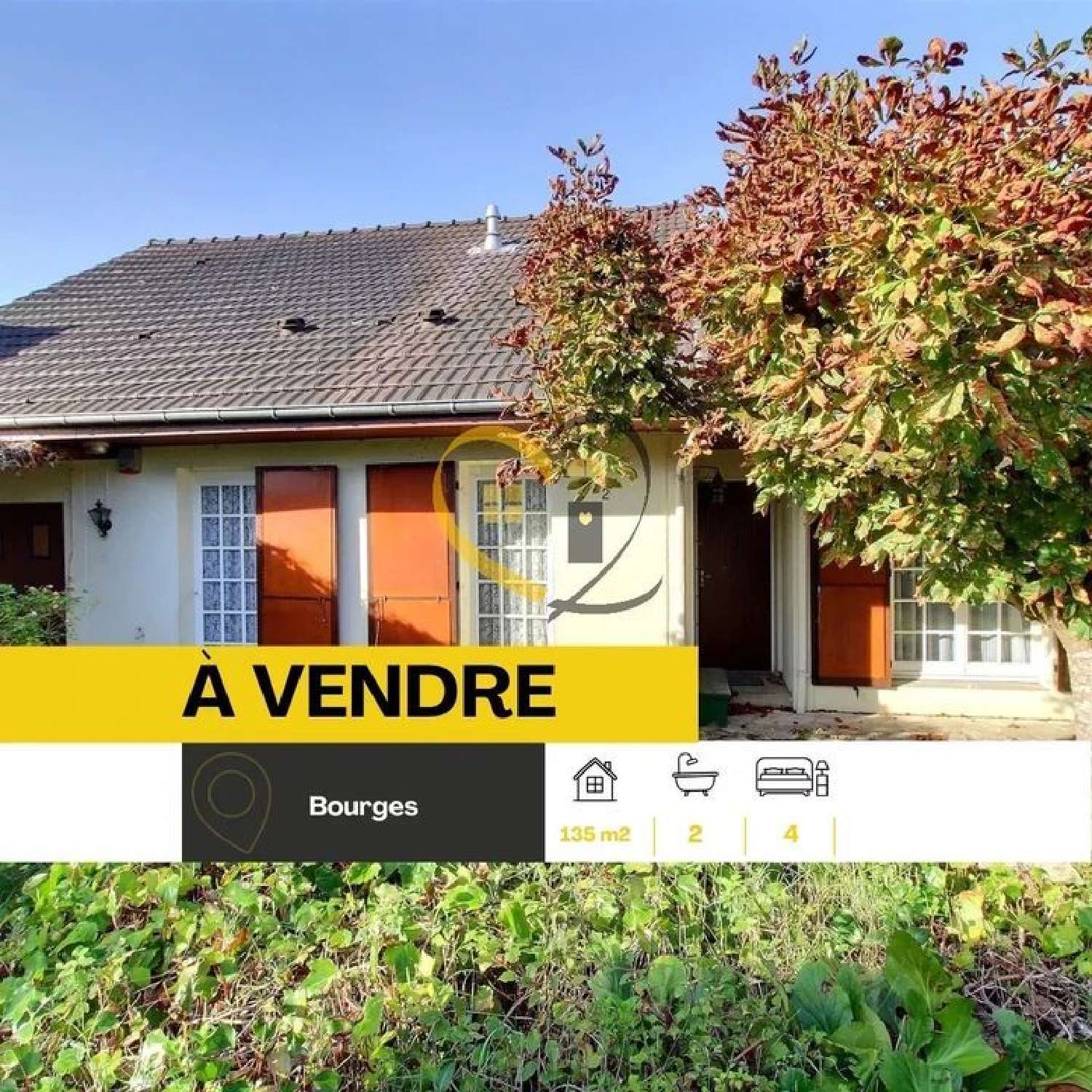 à vendre maison Bourges Cher 1