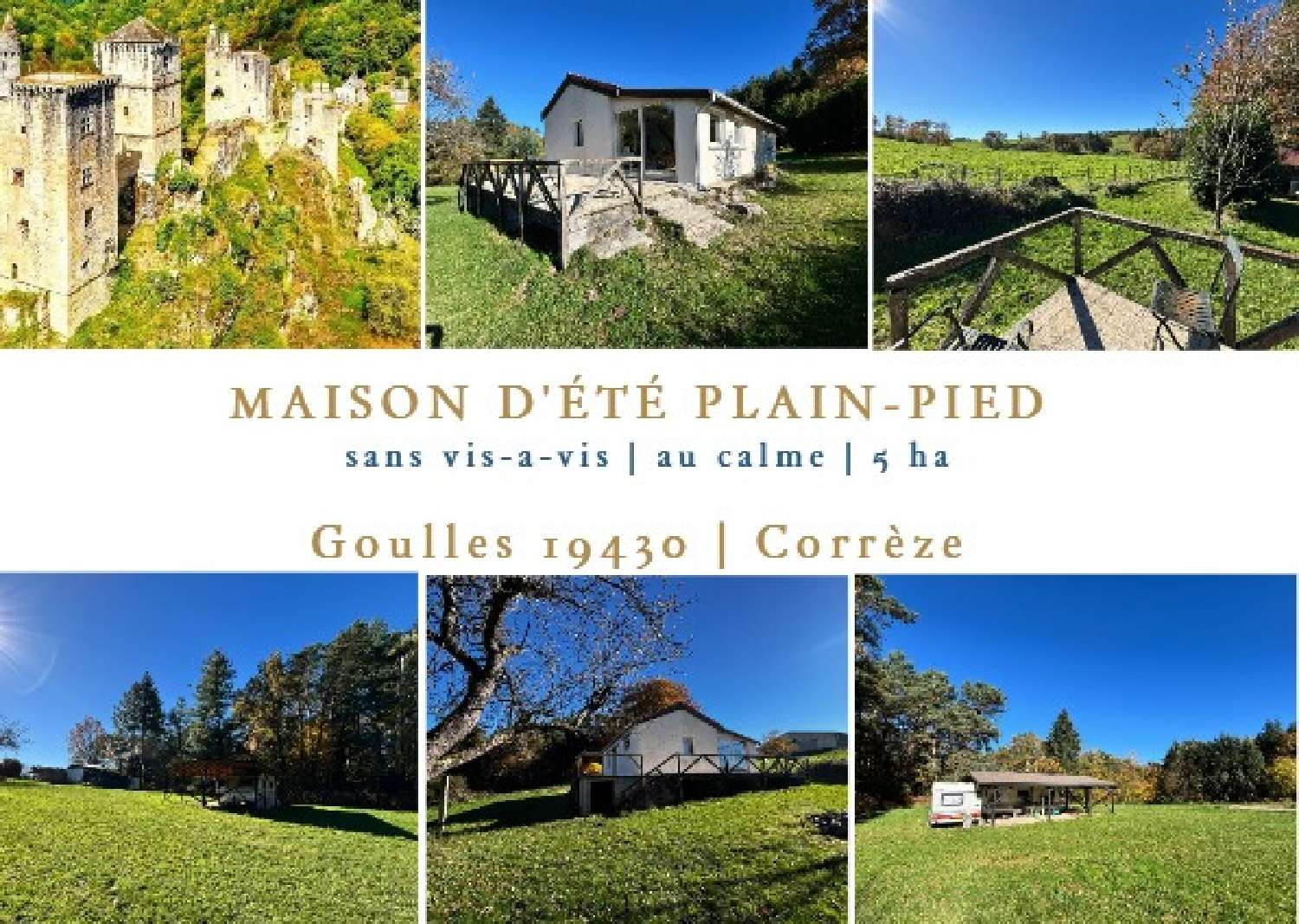  for sale house Goulles Corrèze 1