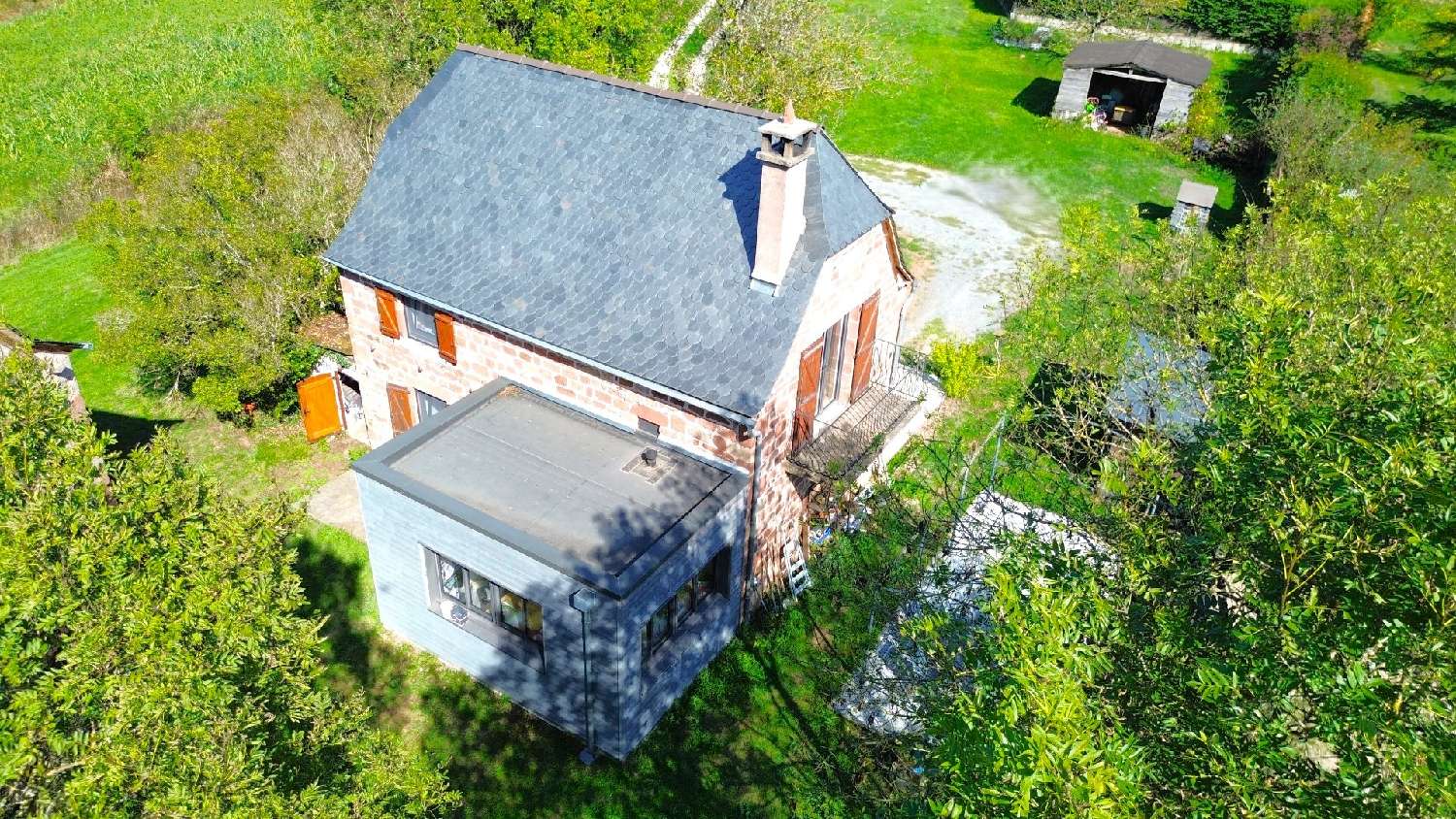 te koop huis Nauviale Aveyron 1