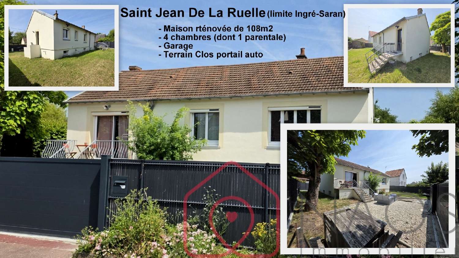 te koop huis Saint-Jean-de-la-Ruelle Loiret 1