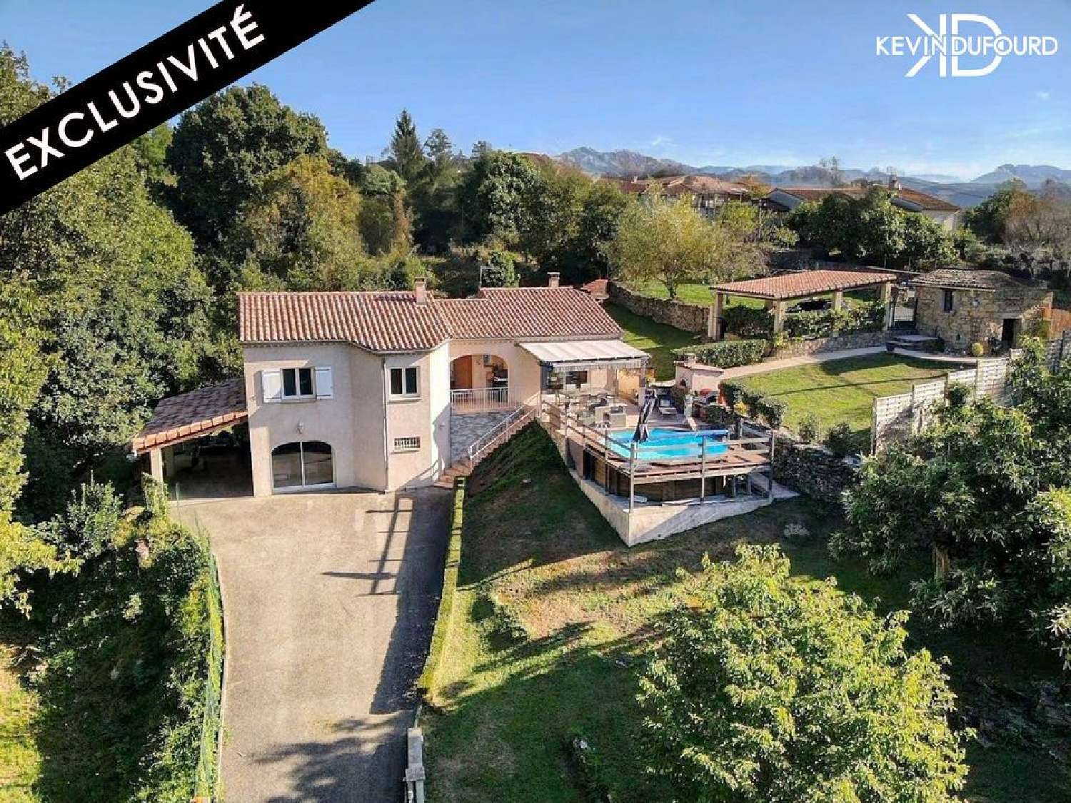 te koop huis Saint-Privat Ardèche 1