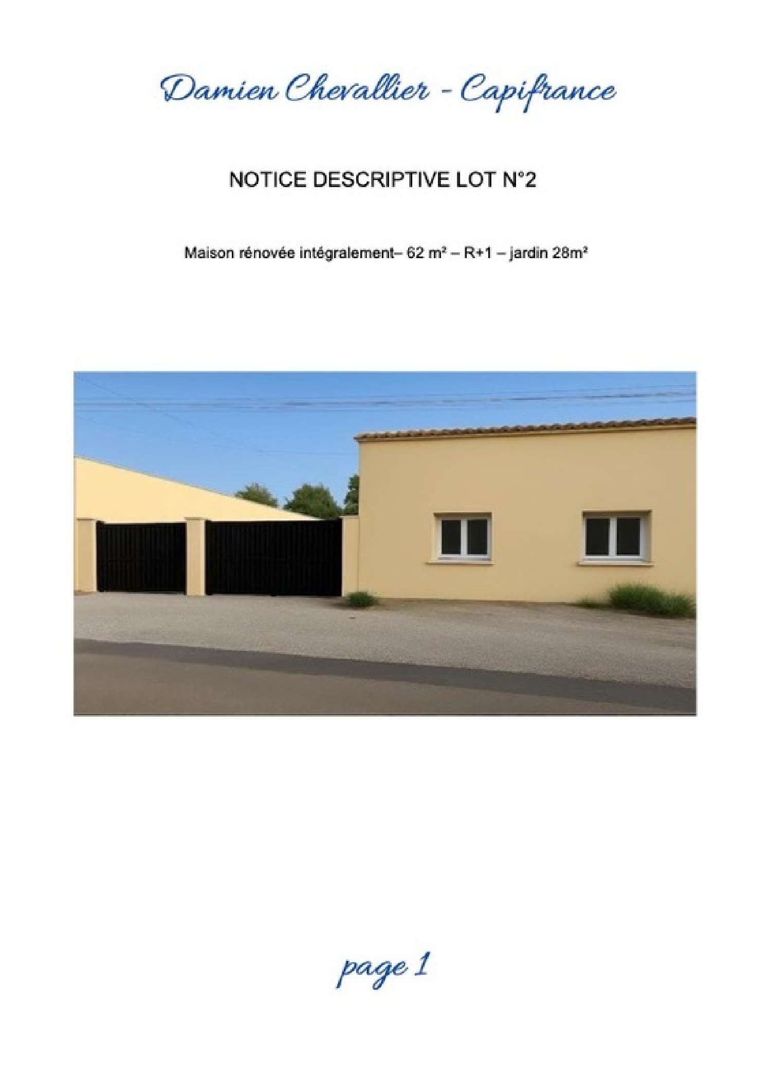 à vendre maison Valergues Hérault 4