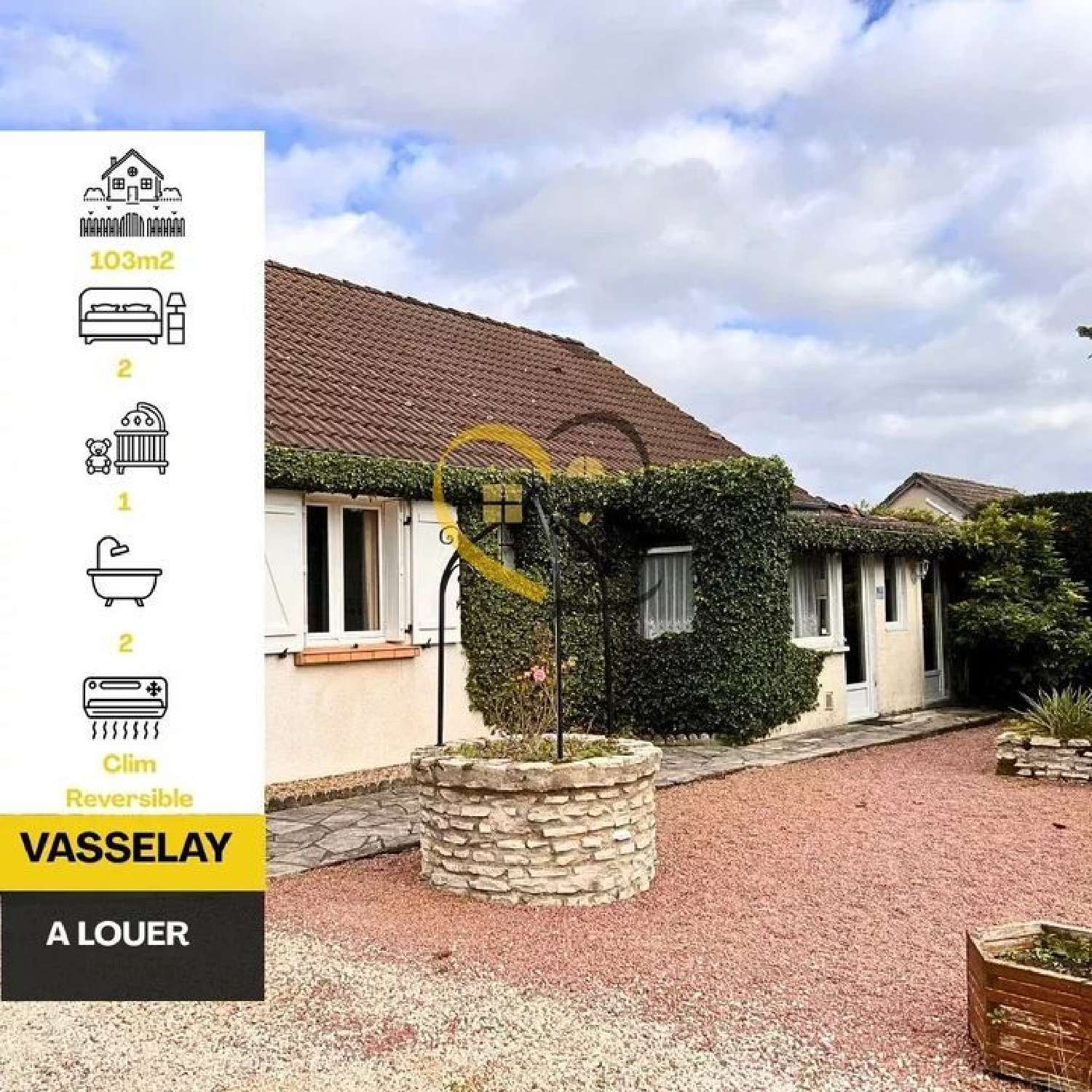  à vendre maison Vasselay Cher 1