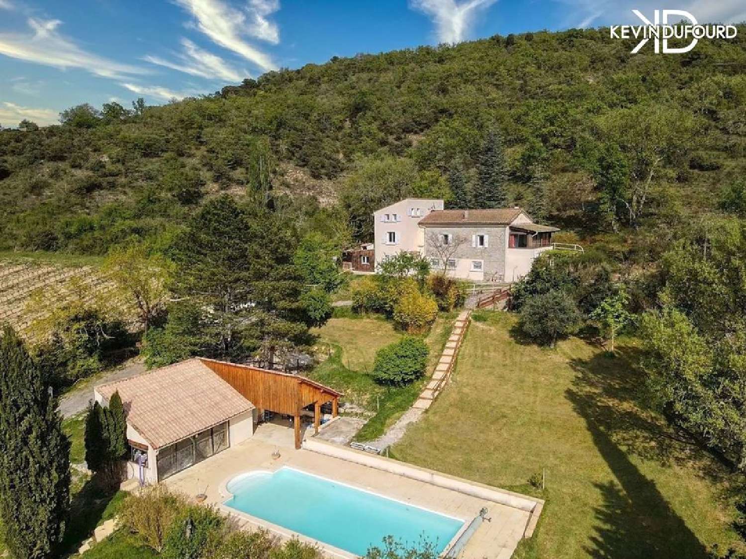 te koop huis Villeneuve-de-Berg Ardèche 1
