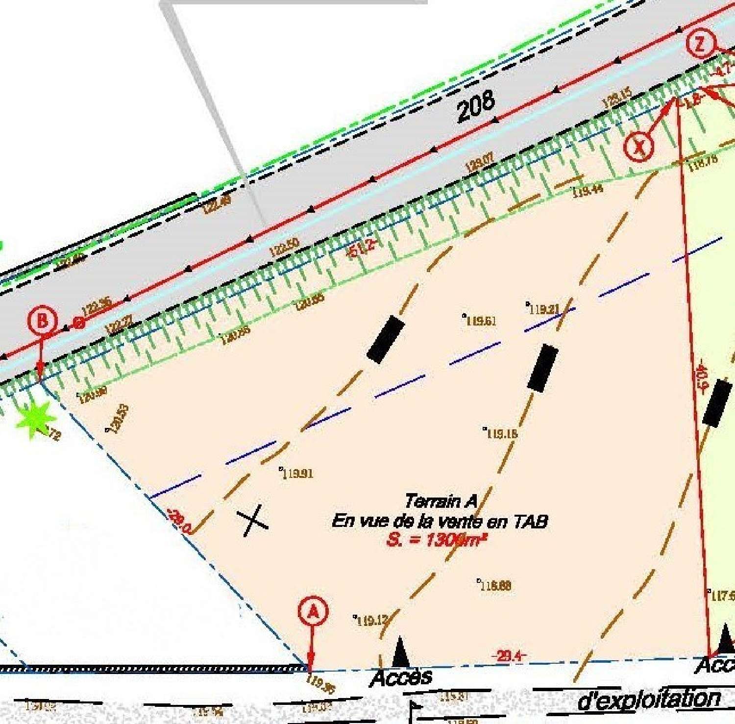 te koop terrein Auriolles Ardèche 4