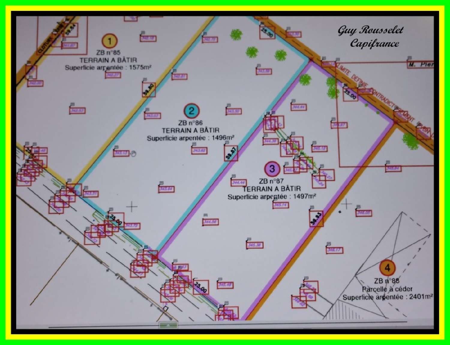  te koop terrein Courcelles-lès-Semur Côte-d'Or 1