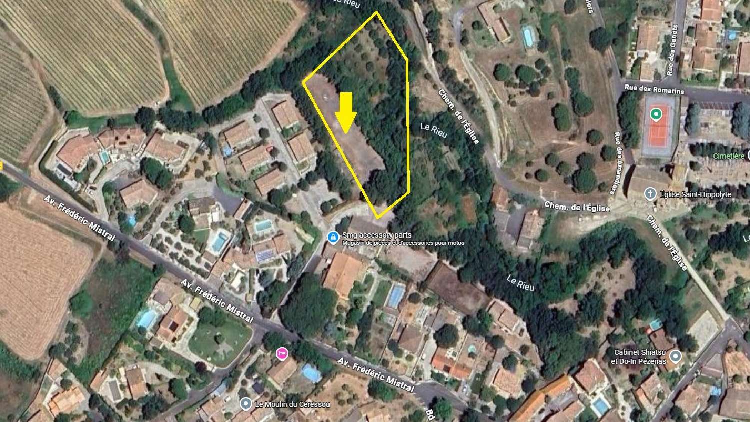 for sale terrain Fontès Hérault 1