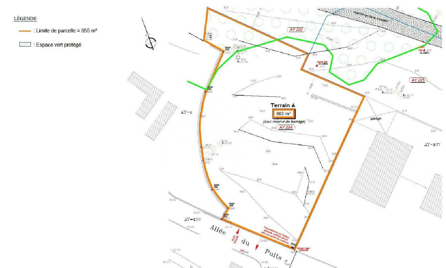  te koop terrein La Roquette-sur-Siagne Alpes-Maritimes 1