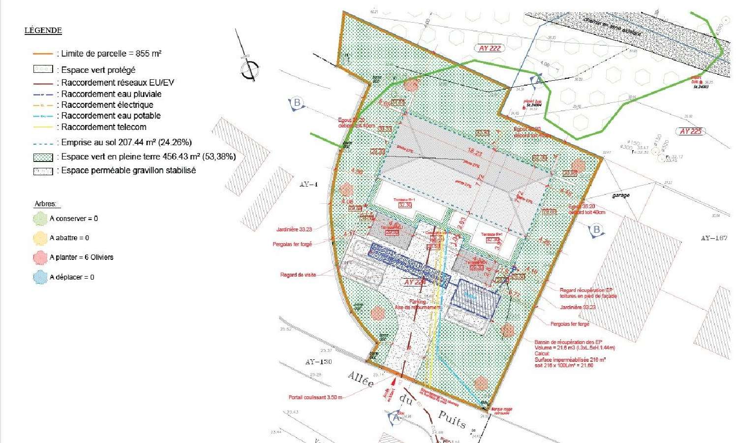  te koop terrein La Roquette-sur-Siagne Alpes-Maritimes 2