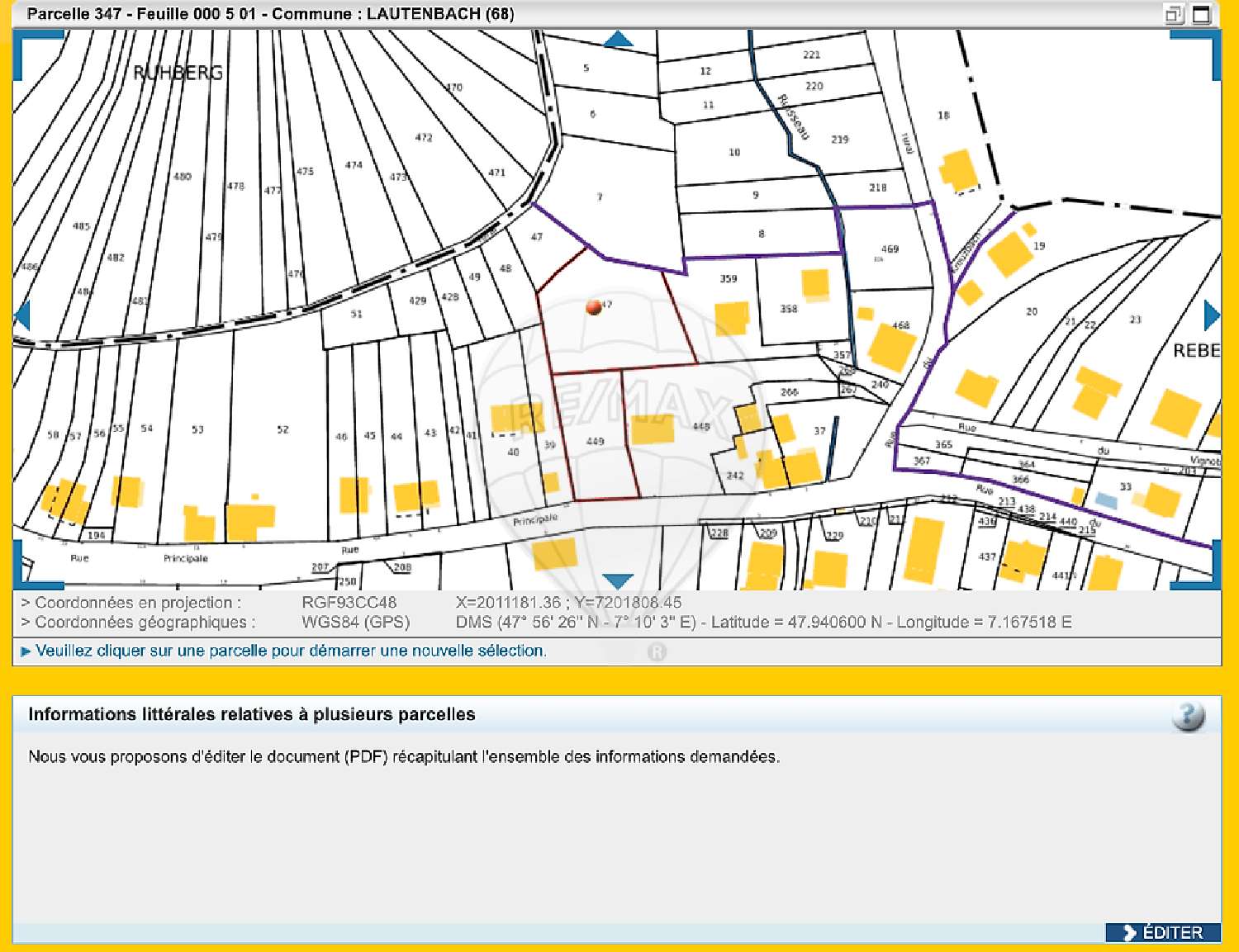  kaufen Grundstück Lautenbach Haut-Rhin 2