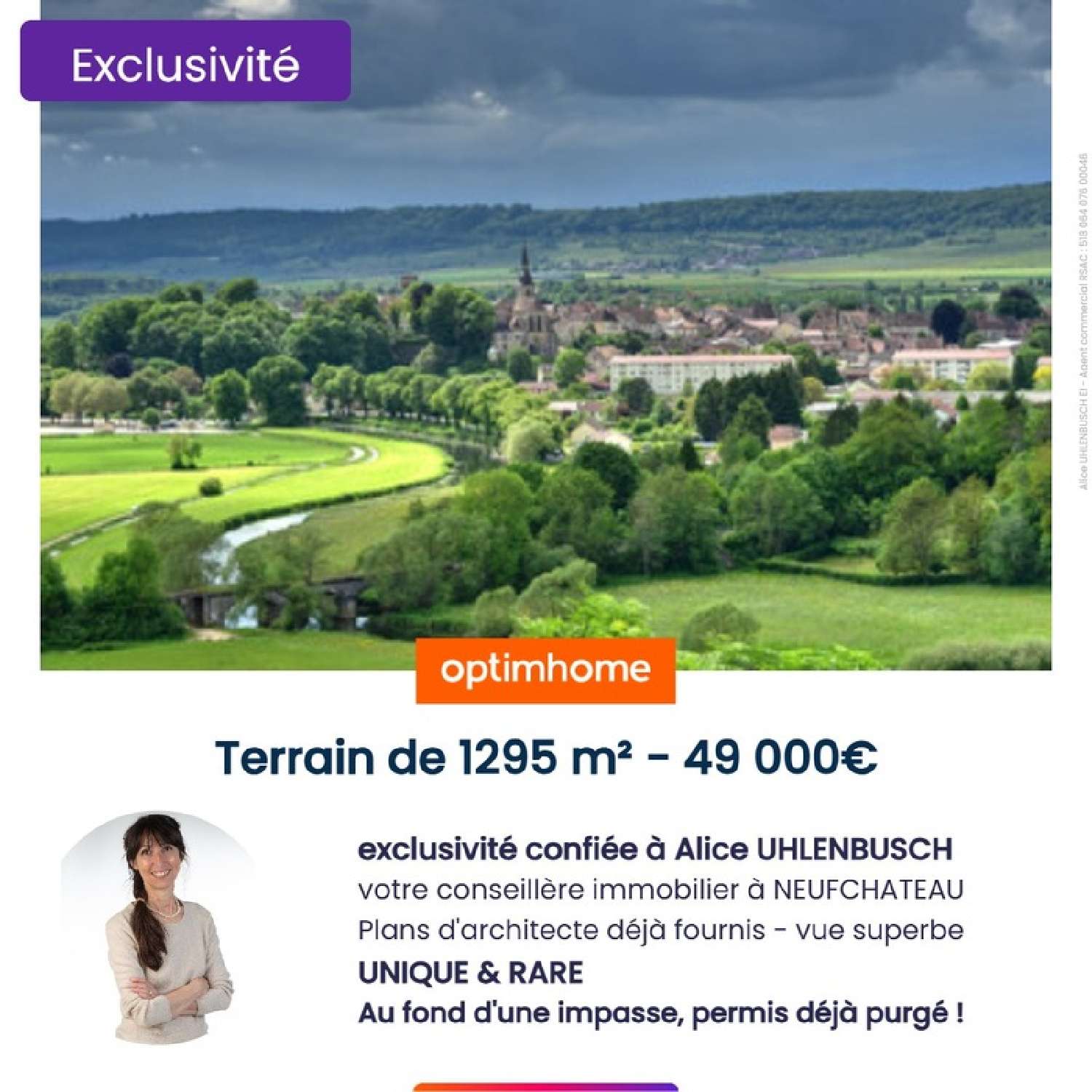 te koop terrein Neufchâteau Vogezen 2