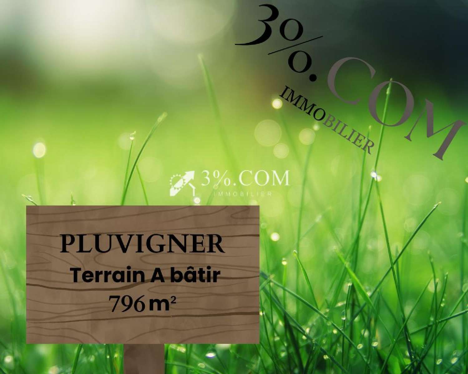 te koop terrein Pluvigner Morbihan 1