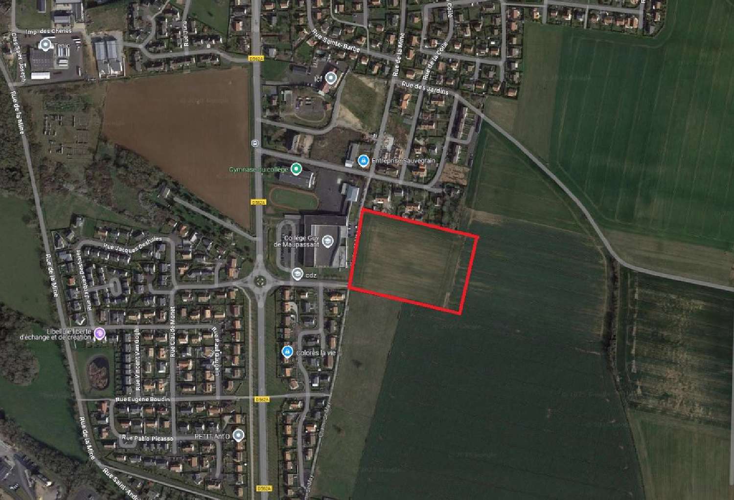  à vendre terrain Saint-Martin-de-Fontenay Calvados 1