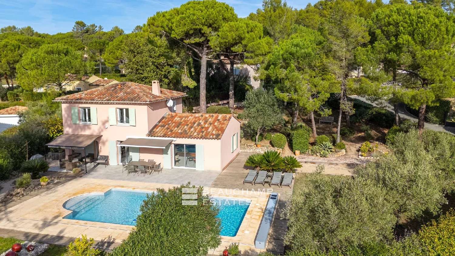 te koop villa Bagnols-en-Forêt Var 1