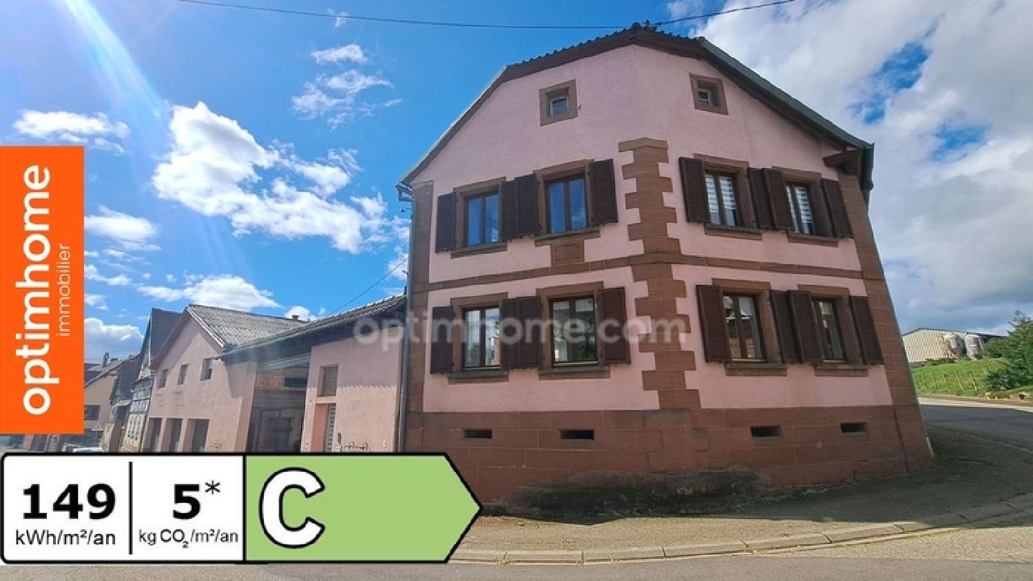 te koop dorpshuis Bosselshausen Bas-Rhin 1