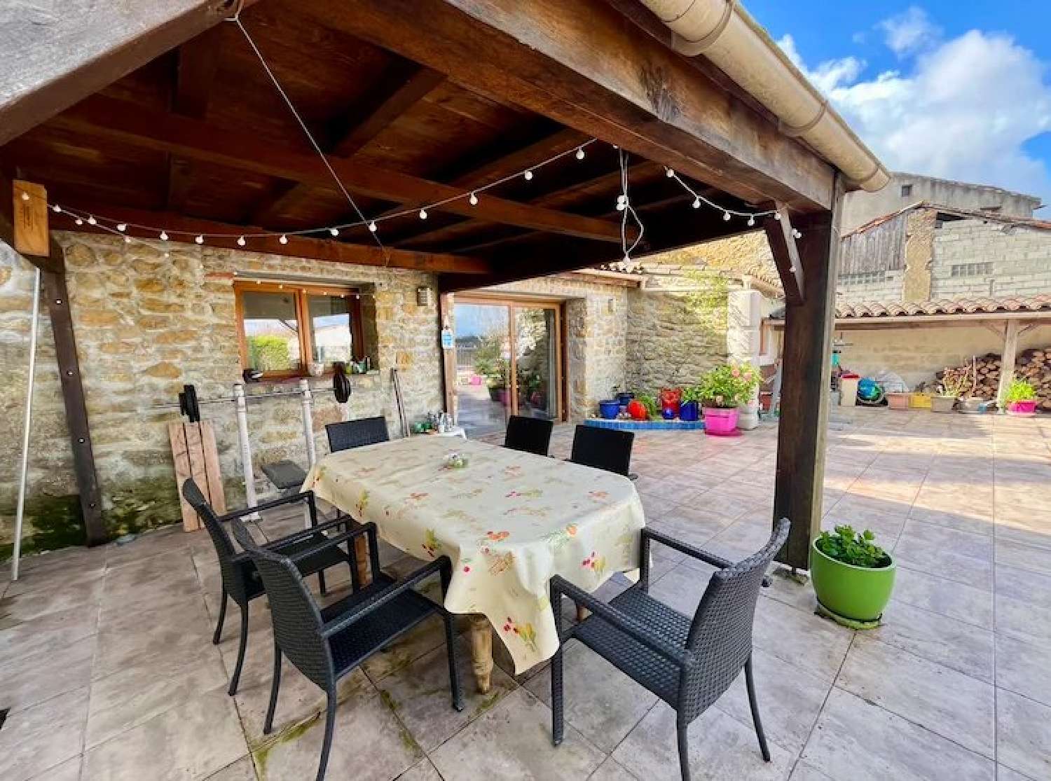  for sale village house Cahuzac Aude 2