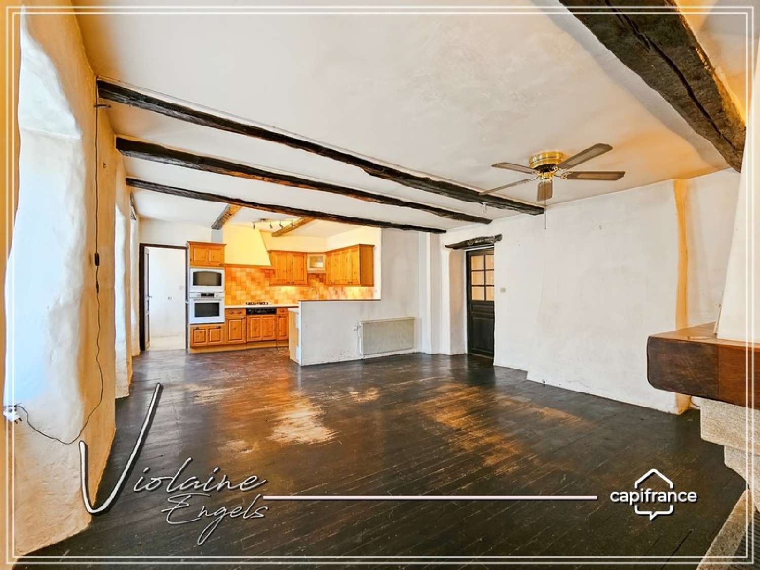 te koop dorpshuis Courniou Hérault 2