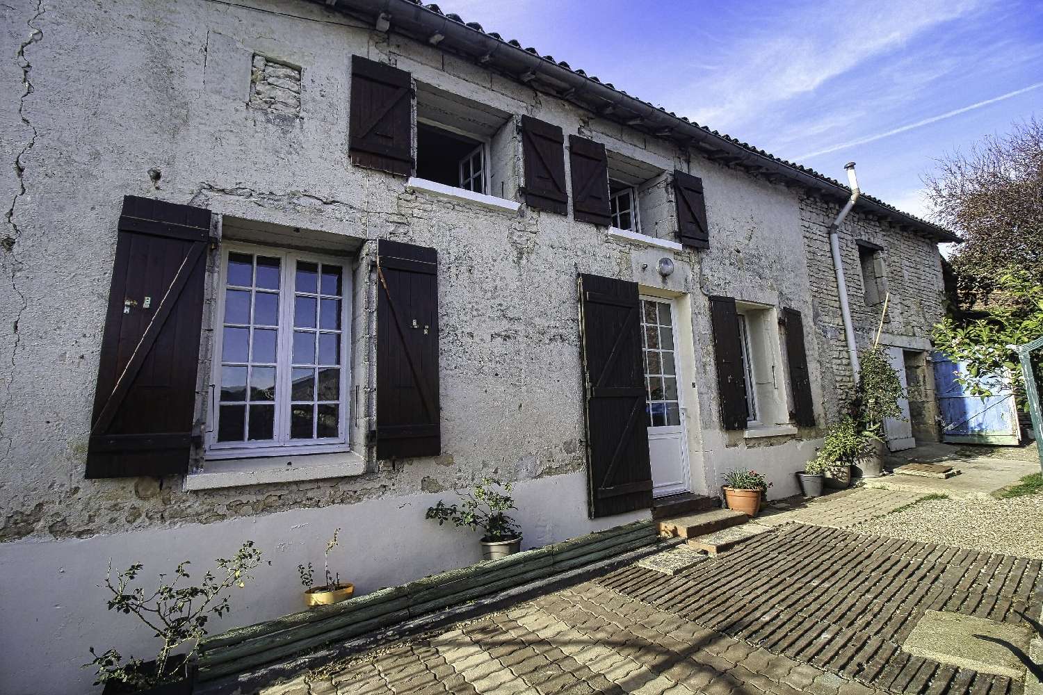  for sale village house Gourvillette Charente-Maritime 1