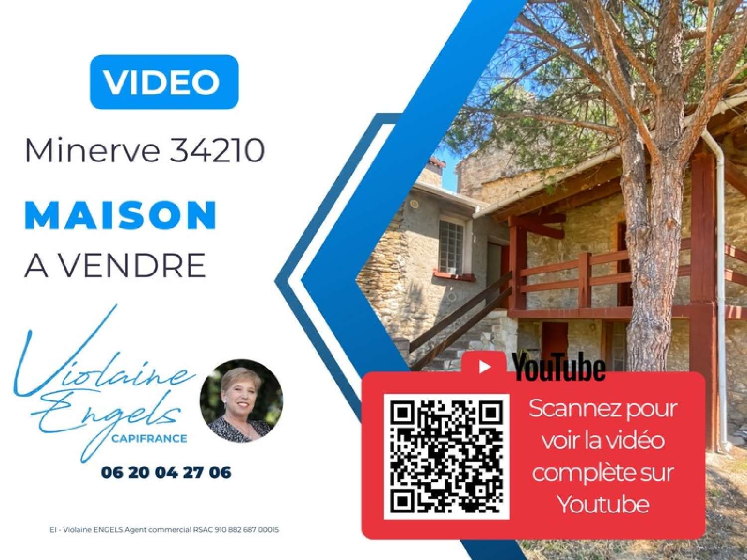  for sale village house Minerve Hérault 4